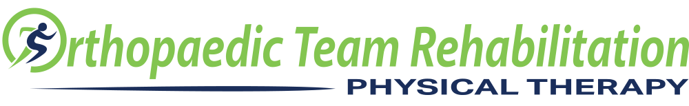 Orthopaedic Team Rehabilitation Physical Therapy Logo