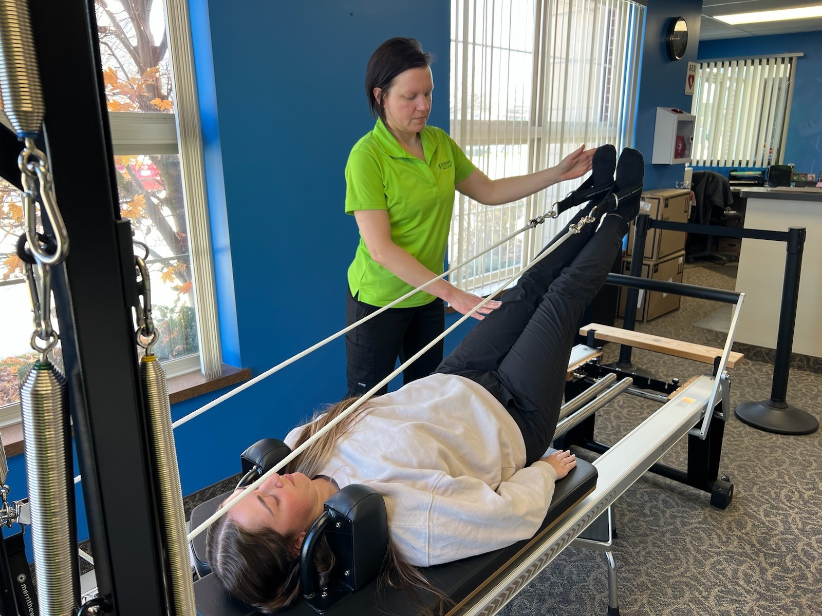 Pilates by licensed physical therapists at Orthopaedic Team Rehabilitation